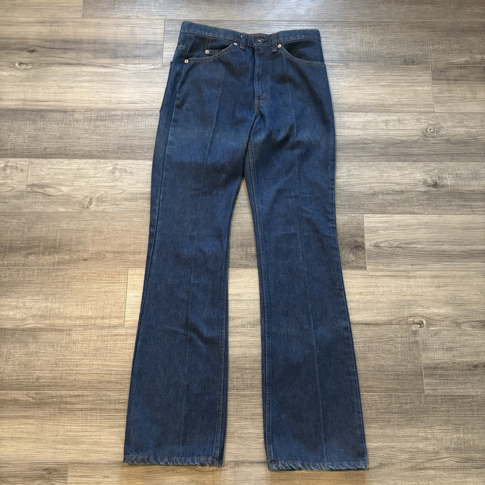 Vintage 80s Levi's Jeans 0916 32x34 (30x33) Dark Wash Made In USA